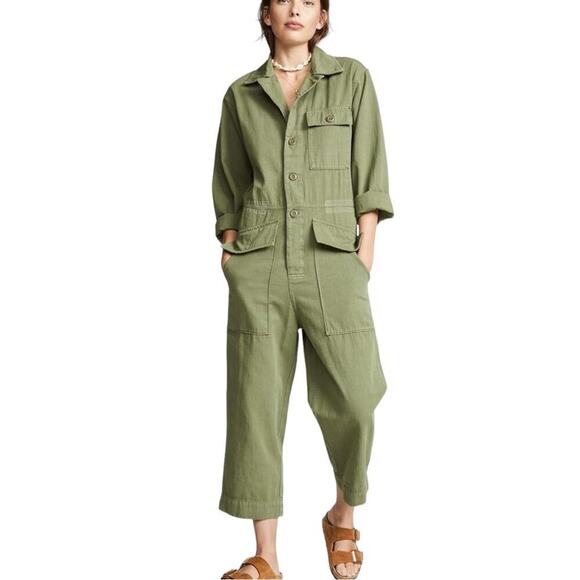 Current/Elliot The Richland Cargo Coverall Jumpsuit - Picture 1 of 12